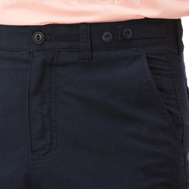  Nautica Erkek Lacivert Keten Kargo Bermuda Şort