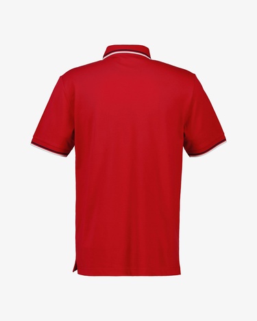  GANT Erkek Kırmızı Regular Fit Çizgili Polo