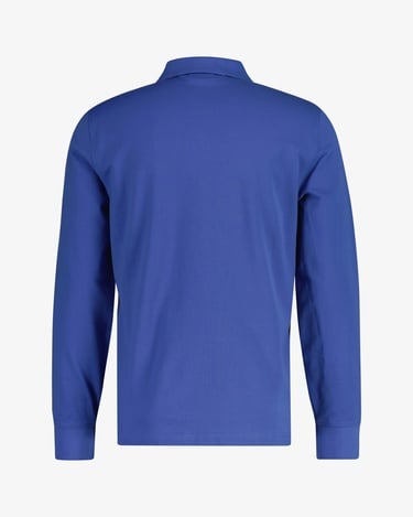  GANT Erkek Mavi Regular Fit Uzun Kollu Polo