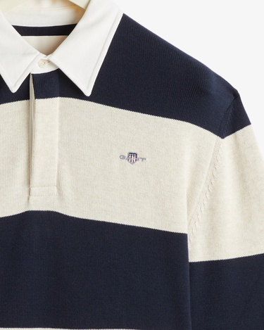  GANT Erkek Lacivert Regular Fit Polo Yaka Triko