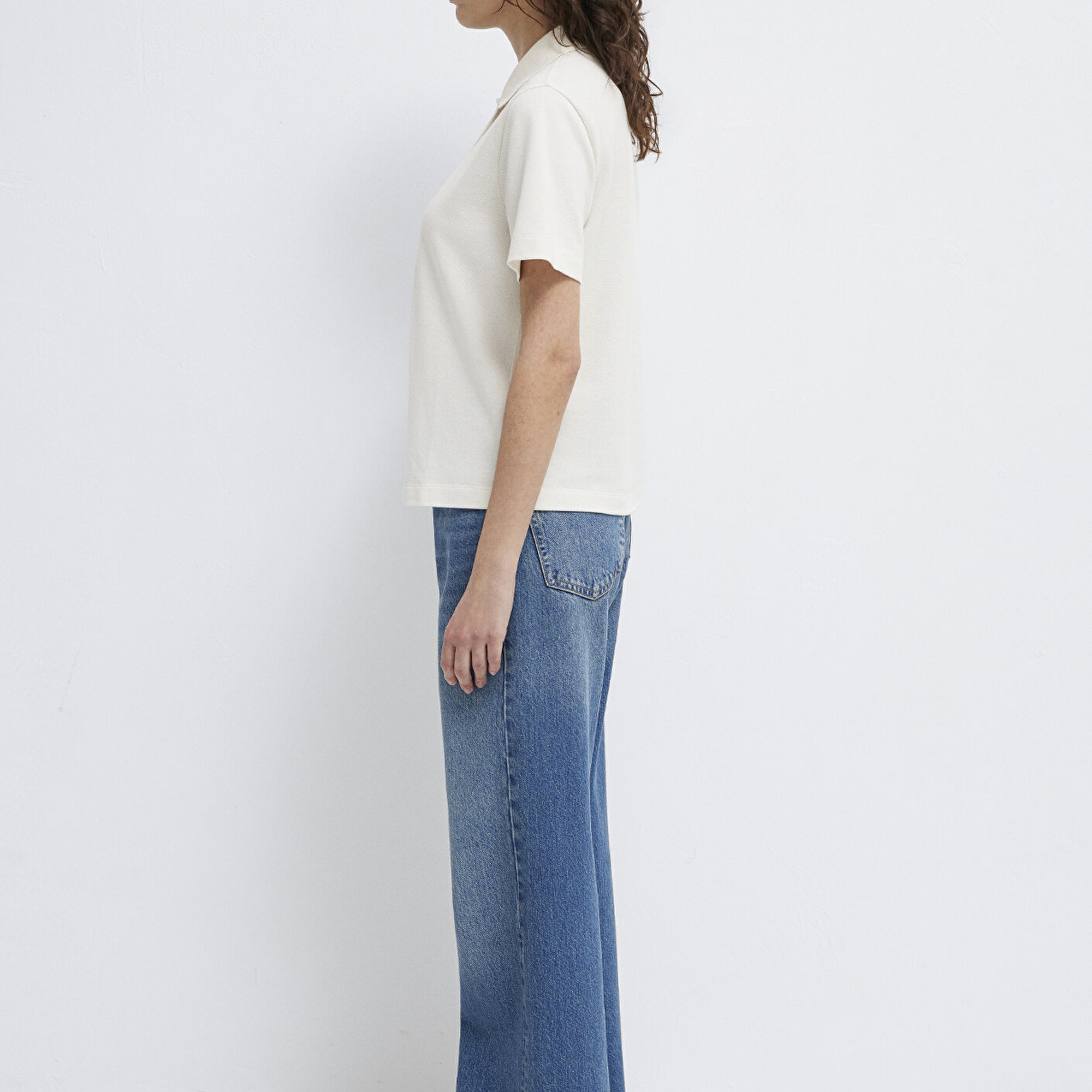 Mavi Ekru Polo Tişört Regular Fit / Normal Kesim 1613714-80194