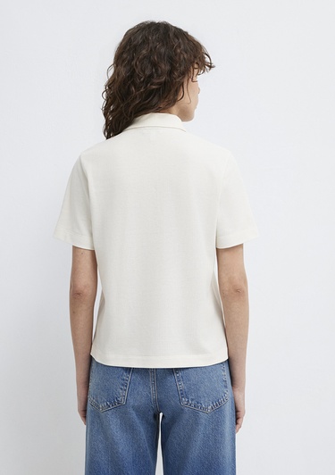  Mavi Ekru Polo Tişört Regular Fit / Normal Kesim 1613714-80194