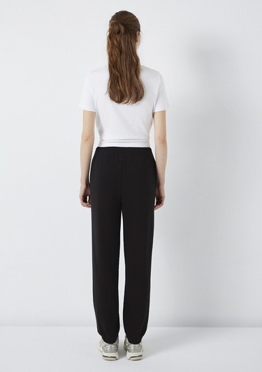  Mavi Mavi Logo Baskılı Siyah Eşofman Altı 1010757-900