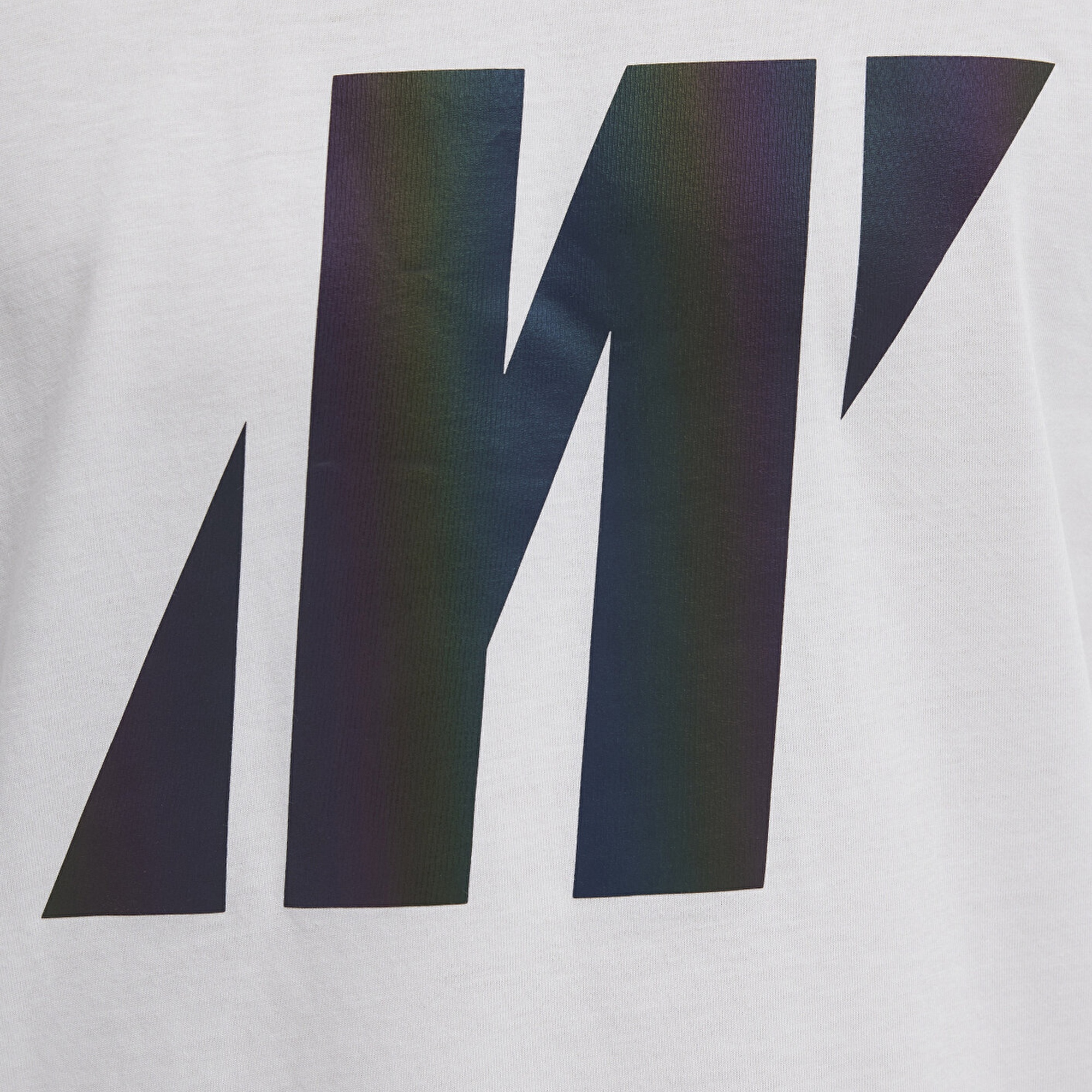 Mavi Mavi Pro Reflektör Logo Baskılı Beyaz Tişört Slim Fit / Dar Kesim 066255-30701