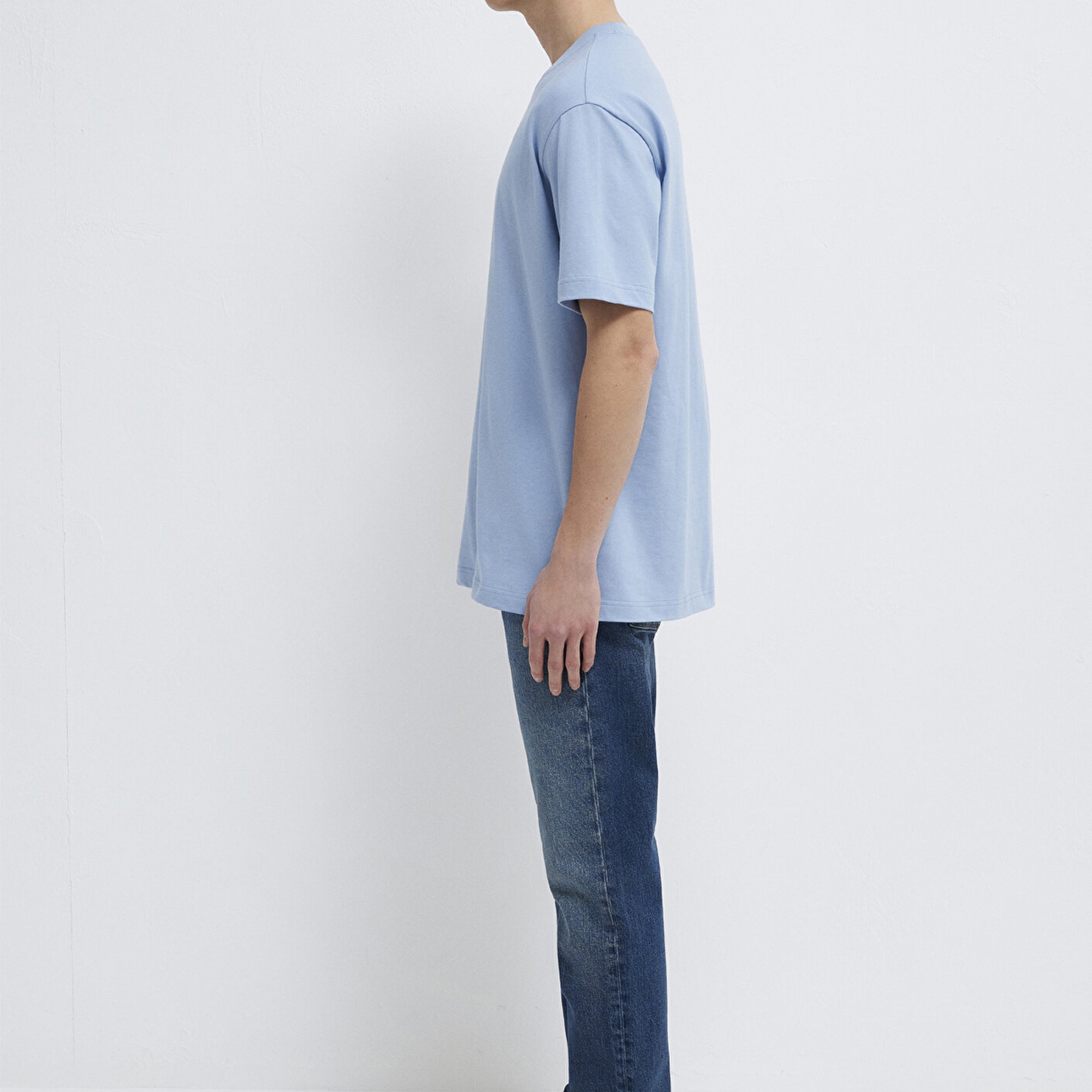 Mavi Mavi Pro Mavi Tişört Loose Fit / Bol Rahat Kesim 0613440-91590
