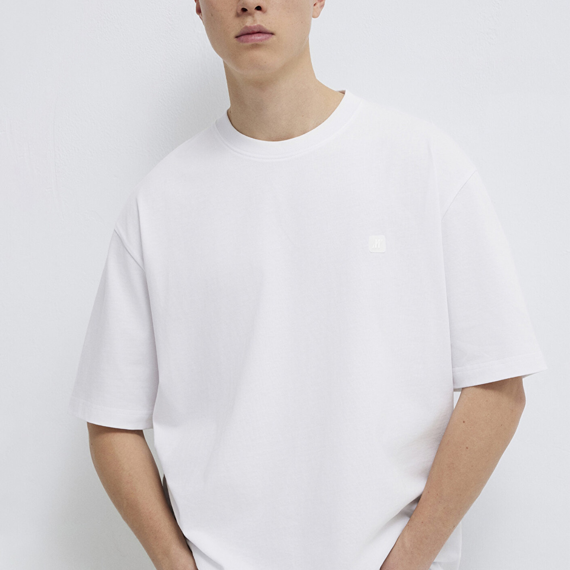 Mavi Mavi Pro Beyaz Tişört Relaxed Fit / Rahat Kesim 0613442-620