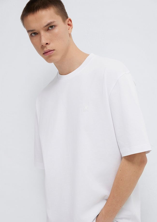  Mavi Mavi Pro Beyaz Tişört Relaxed Fit / Rahat Kesim 0613442-620