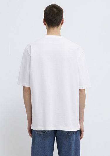  Mavi Mavi Pro Beyaz Tişört Relaxed Fit / Rahat Kesim 0613442-620