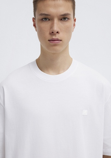  Mavi Mavi Pro Beyaz Tişört Relaxed Fit / Rahat Kesim 0613442-620