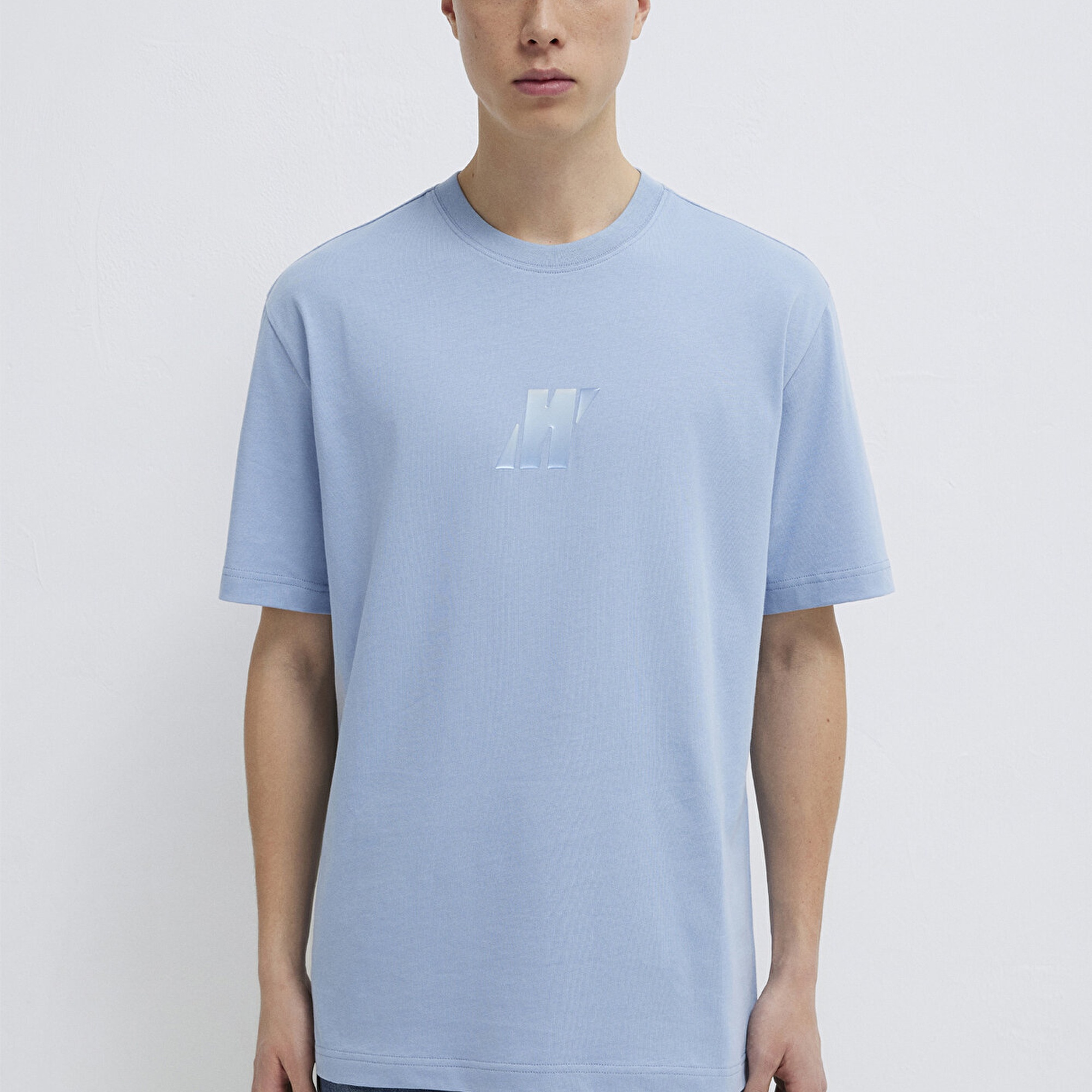 Mavi Mavi Pro Mavi Tişört Loose Fit / Bol Rahat Kesim 0613440-91590