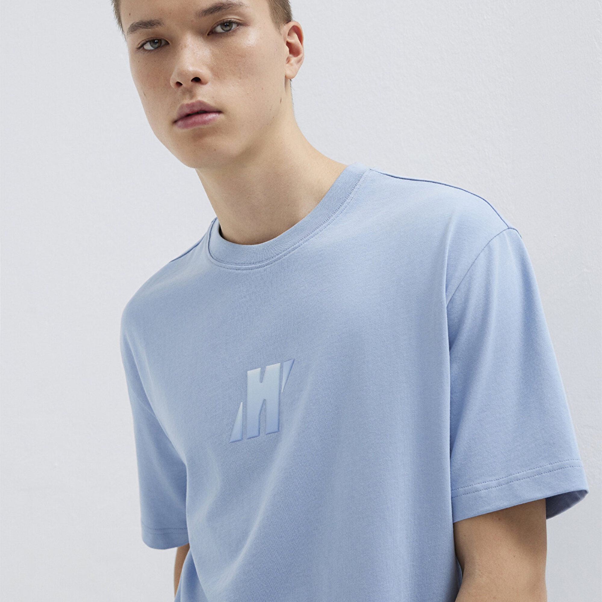 Mavi Mavi Pro Mavi Tişört Loose Fit / Bol Rahat Kesim 0613440-91590