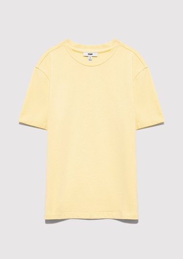  Mavi 2li Kadın Basic Tişört Fitted / Vücuda Oturan Kesim 1611372-71187