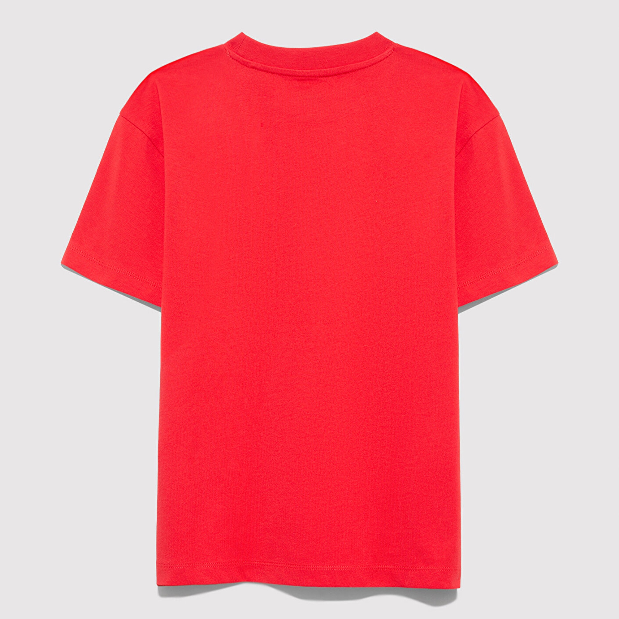 Mavi Mavi Logo Baskılı Kırmızı Tişört Loose Fit / Bol Rahat Kesim 6610418-70478