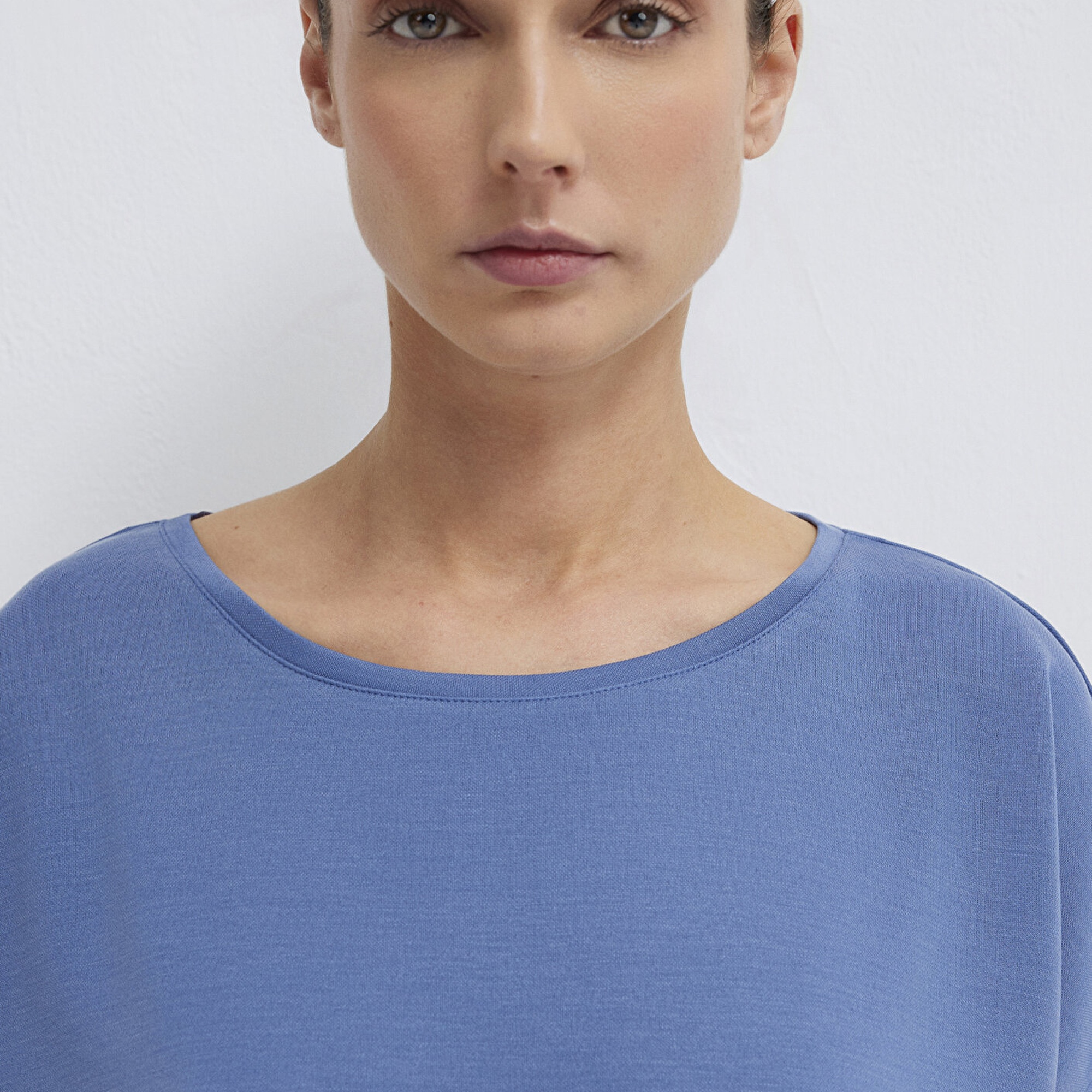 Mavi Mavi (TENCEL™) Tişört Loose Fit / Bol Rahat Kesim 167245-70738