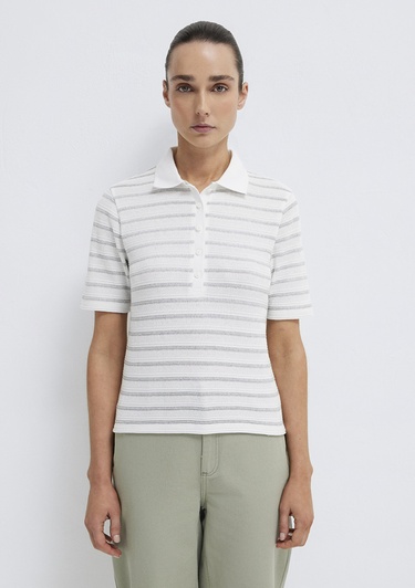  Mavi Gri Polo Tişört Slim Fit / Dar Kesim 1613787-88146