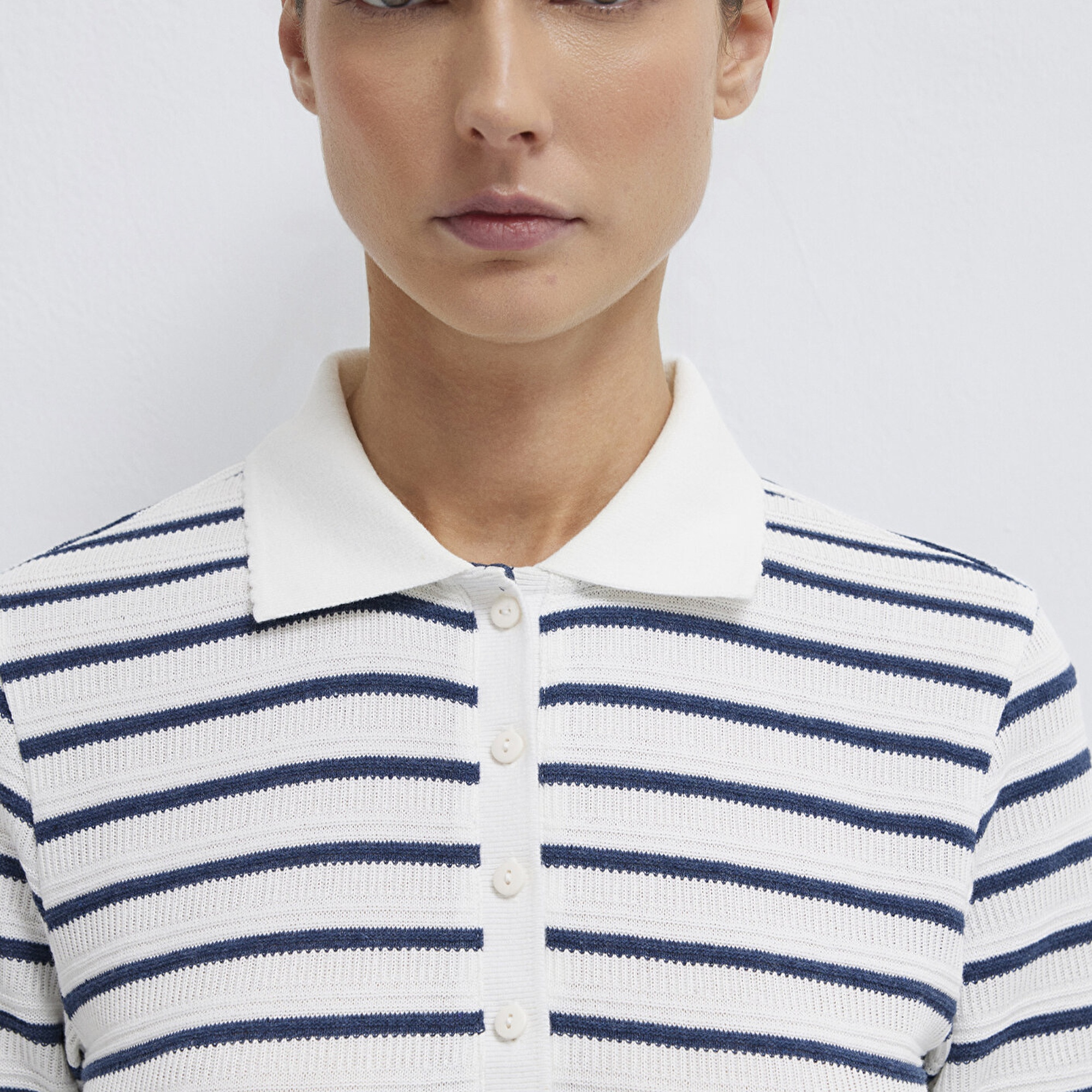 Mavi Lacivert Polo Tişört Slim Fit / Dar Kesim 1613787-86625