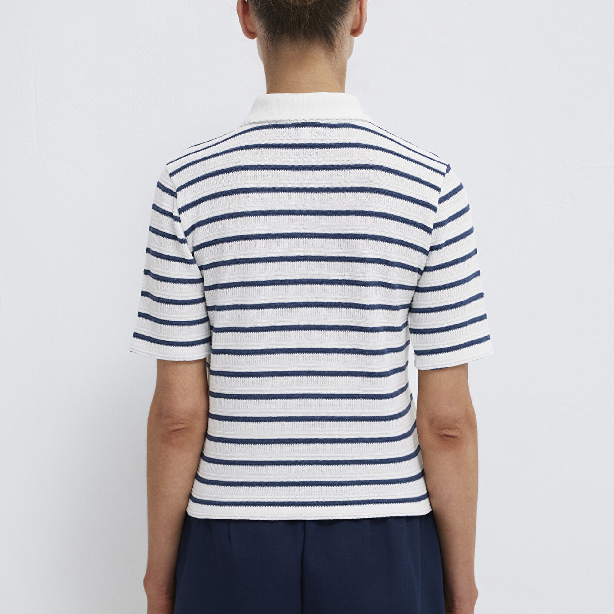 Mavi Lacivert Polo Tişört Slim Fit / Dar Kesim 1613787-86625