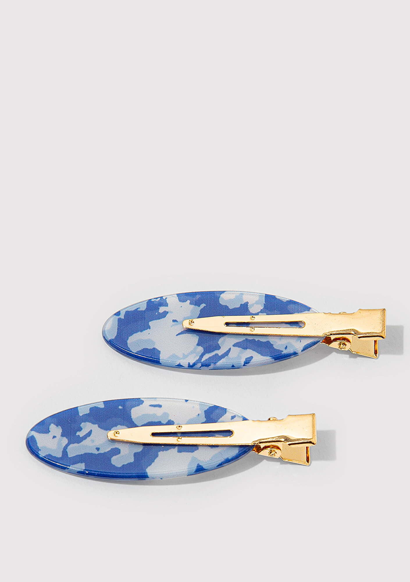 Mavi 2li Klipsli Toka 1913893-10242