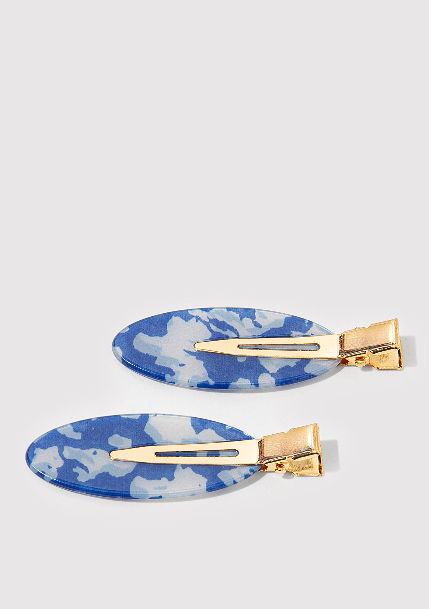 Mavi 2li Klipsli Toka 1913893-10242