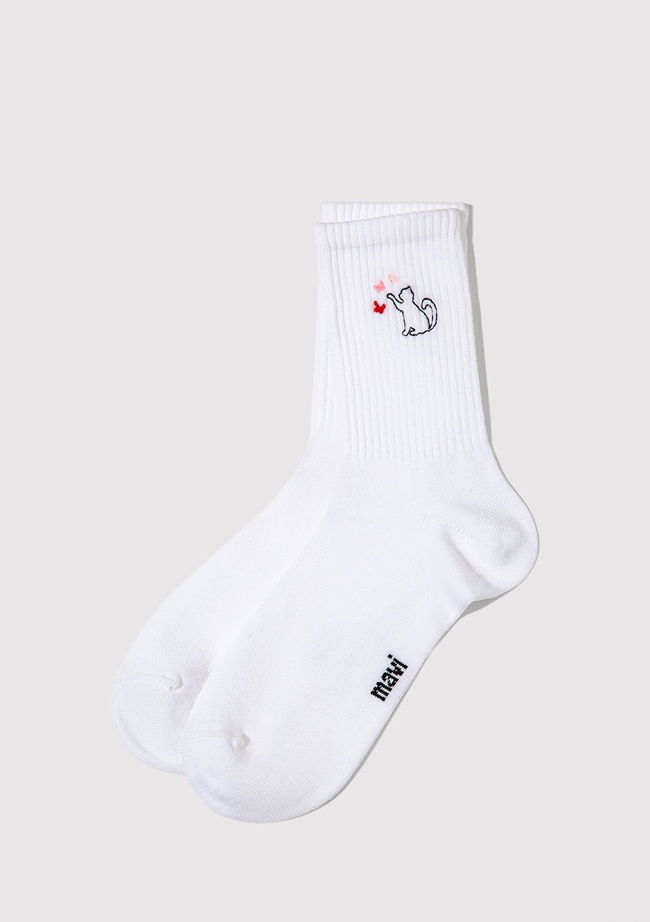  Mavi Beyaz Soket  Çorap 1913871-620