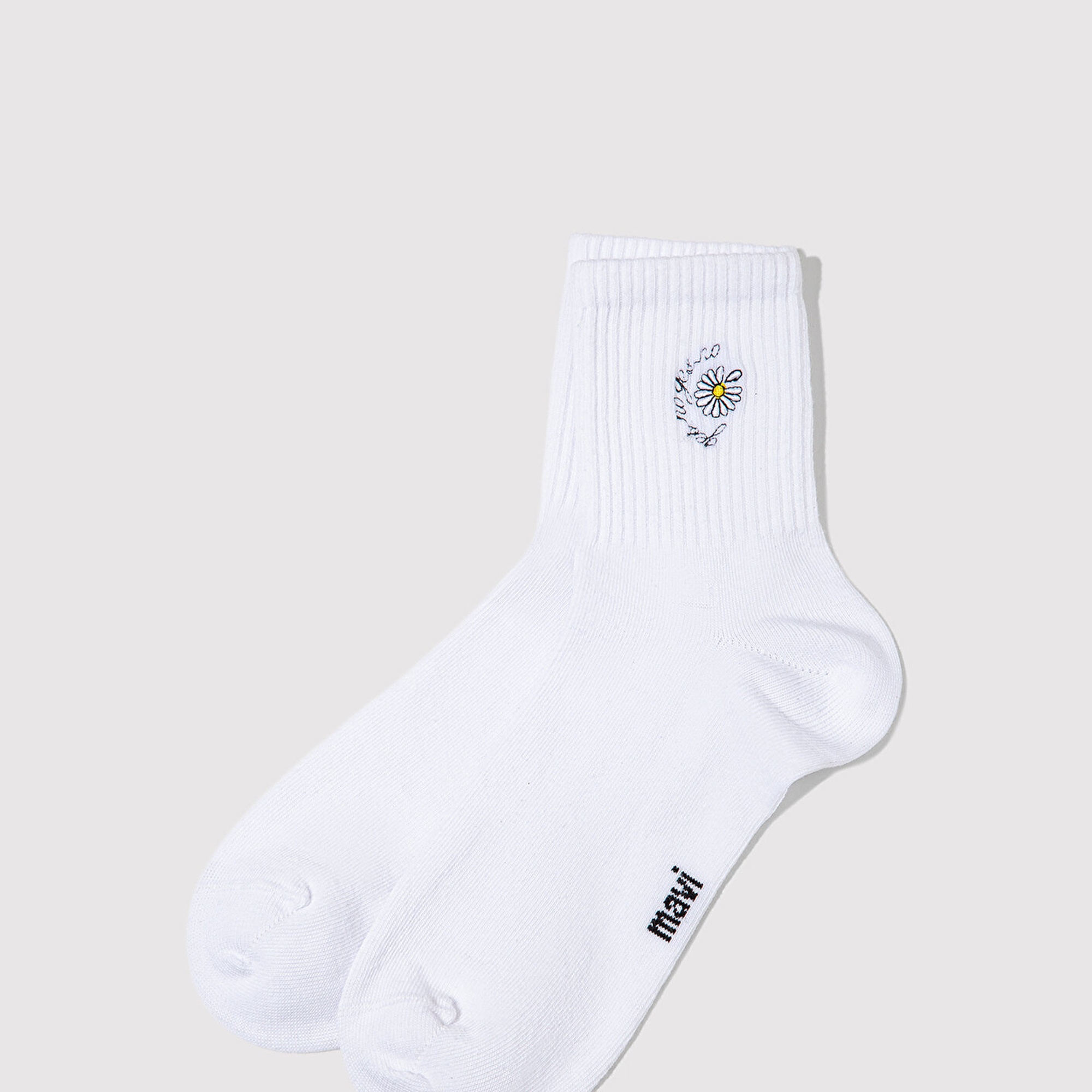 Mavi Beyaz Soket  Çorap 1913873-620