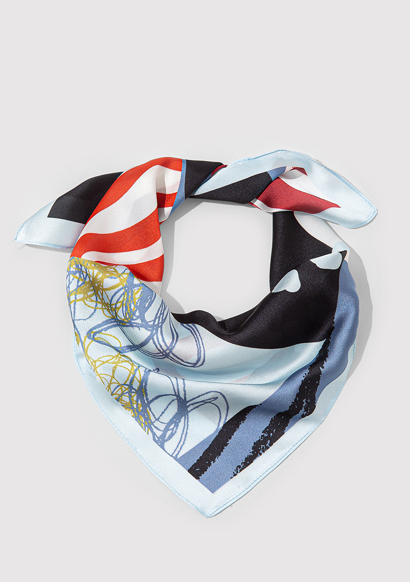  Mavi Baskılı Bandana 1913769-22189