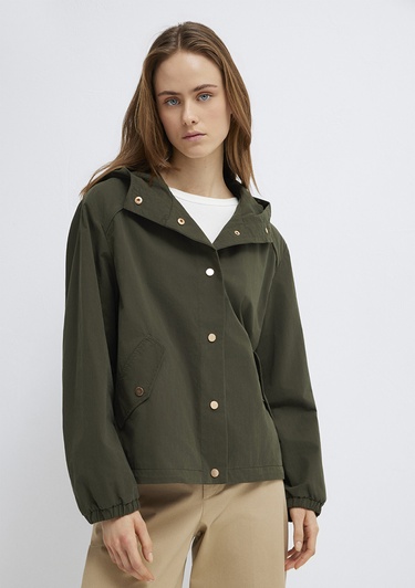  Mavi Yeşil Ceket Oversize / Geniş Kesim 1110812-80714