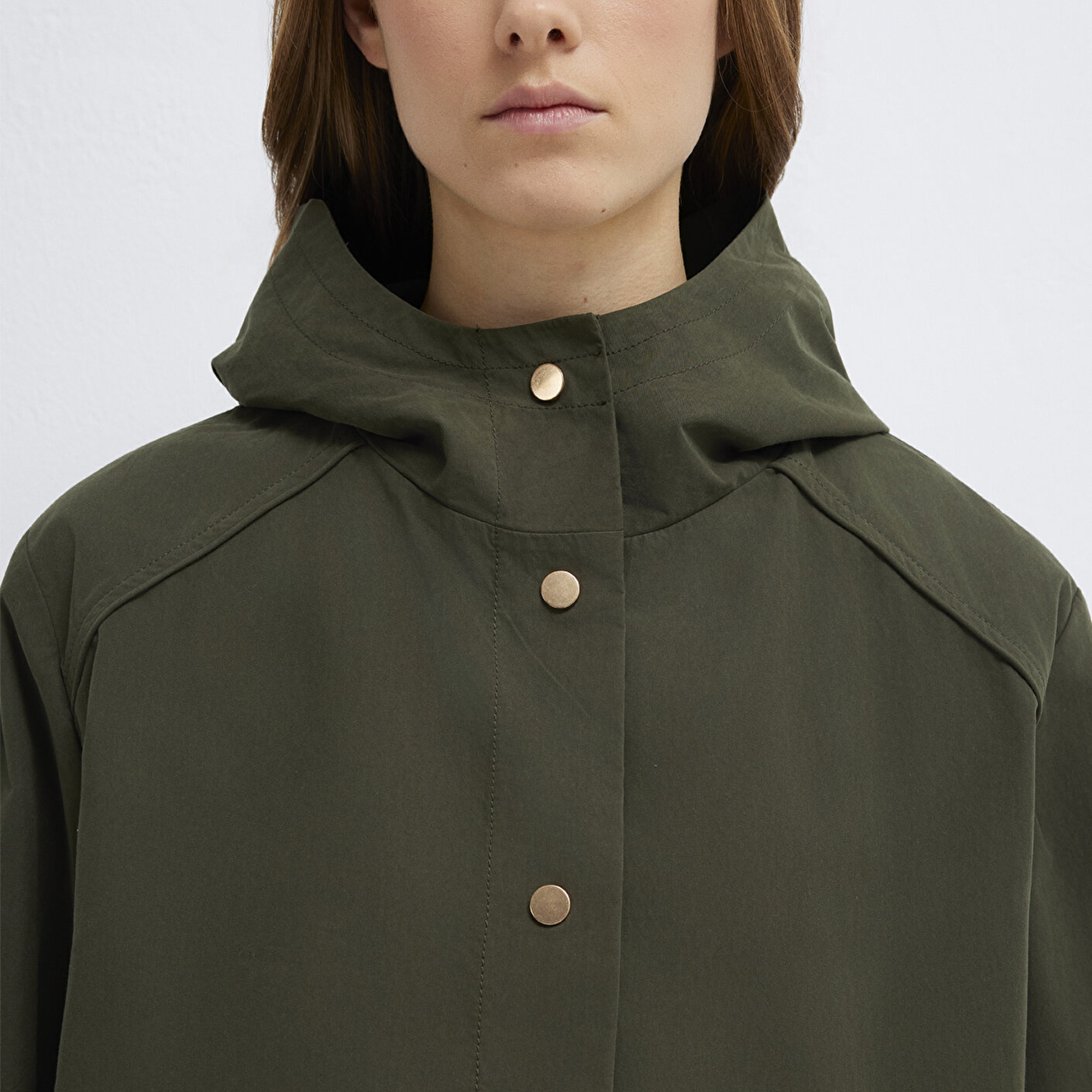 Mavi Yeşil Ceket Oversize / Geniş Kesim 1110812-80714