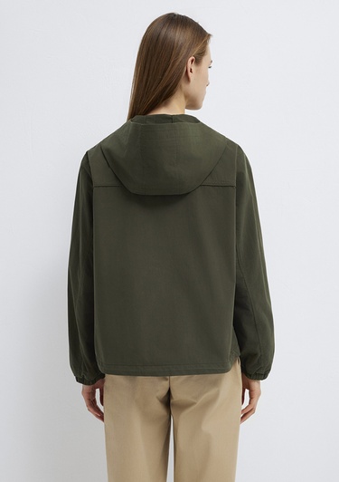  Mavi Yeşil Ceket Oversize / Geniş Kesim 1110812-80714