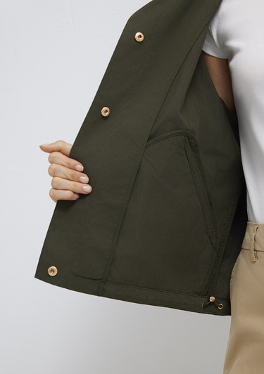  Mavi Yeşil Ceket Oversize / Geniş Kesim 1110812-80714