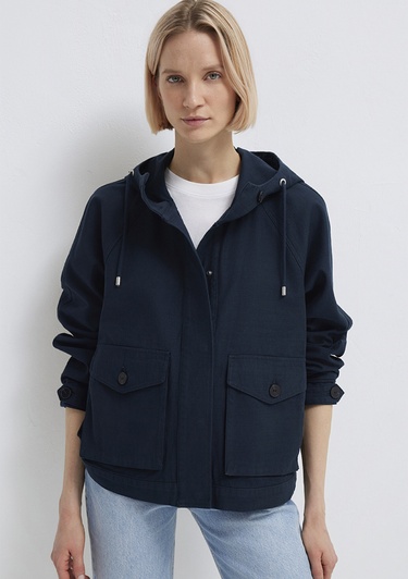  Mavi Lacivert Ceket Oversize / Geniş Kesim 1110625-82906