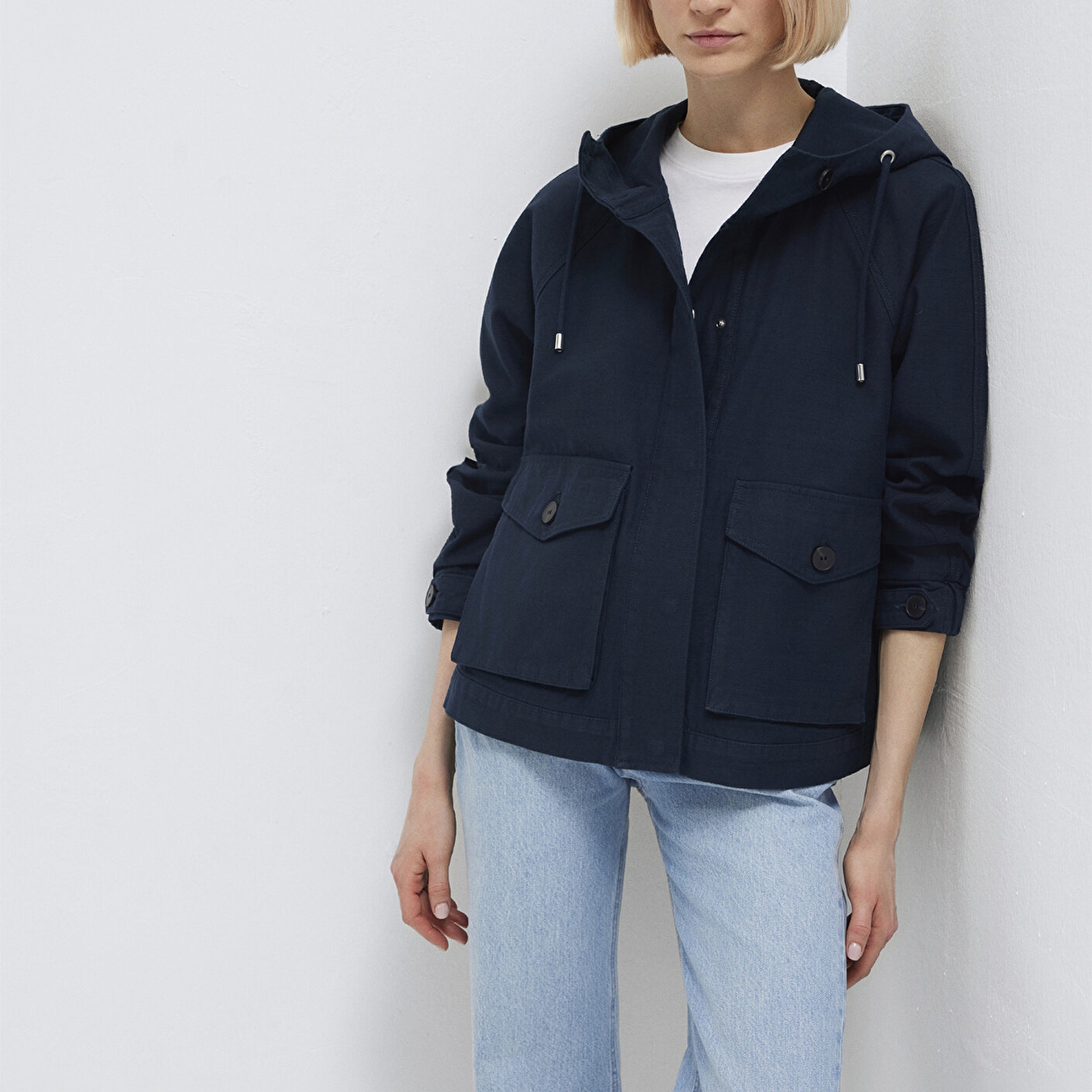 Mavi Lacivert Ceket Oversize / Geniş Kesim 1110625-82906