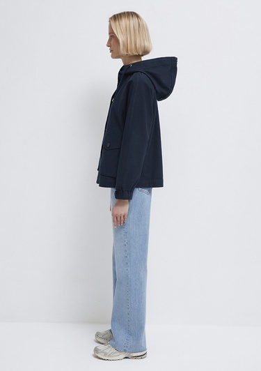  Mavi Lacivert Ceket Oversize / Geniş Kesim 1110625-82906