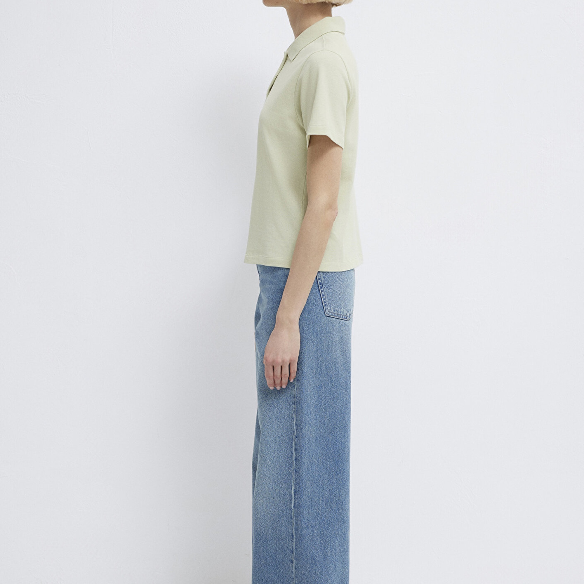 Mavi Yeşil Polo Tişört Regular Fit / Normal Kesim 1613714-71677