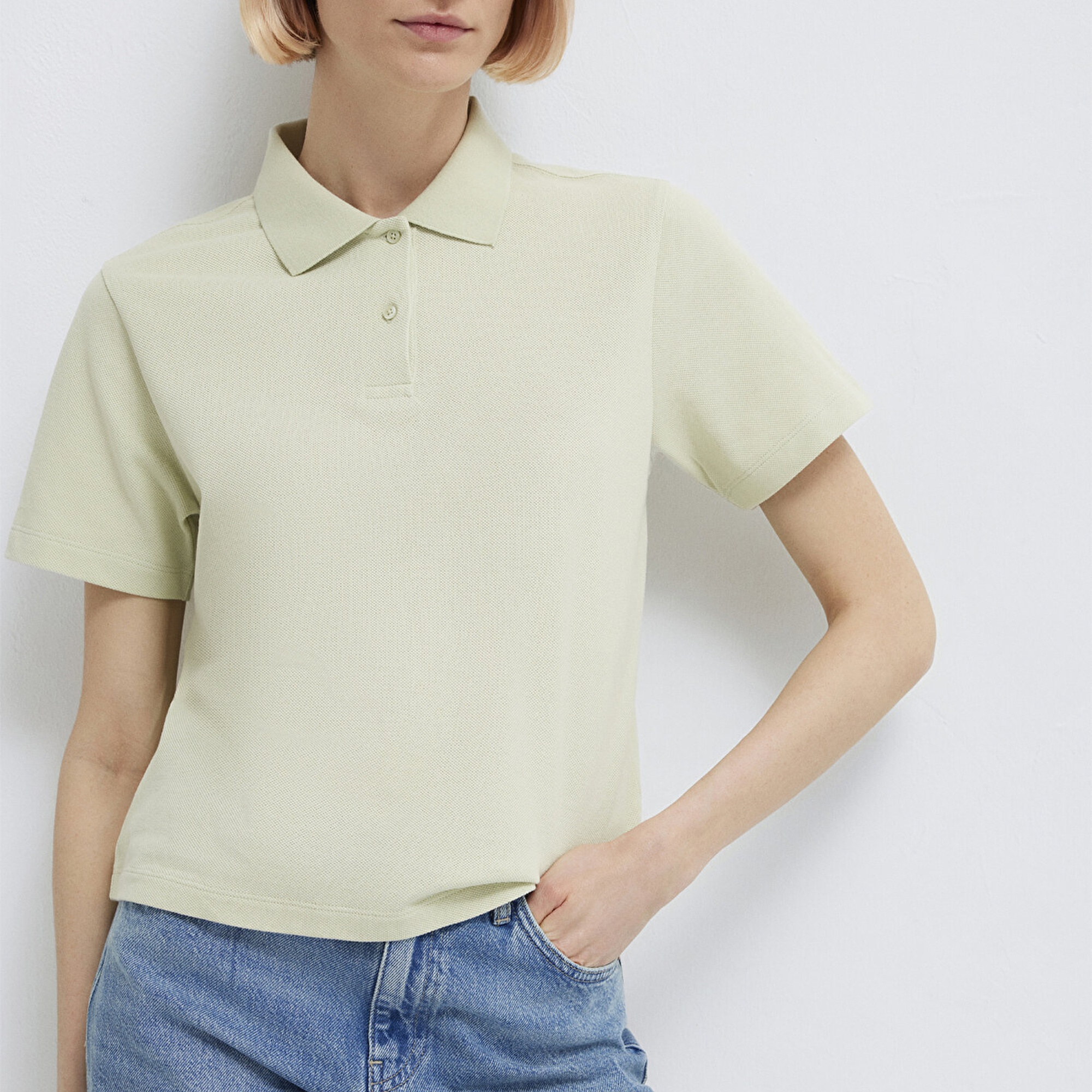 Mavi Yeşil Polo Tişört Regular Fit / Normal Kesim 1613714-71677