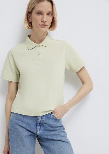  Mavi Yeşil Polo Tişört Regular Fit / Normal Kesim 1613714-71677