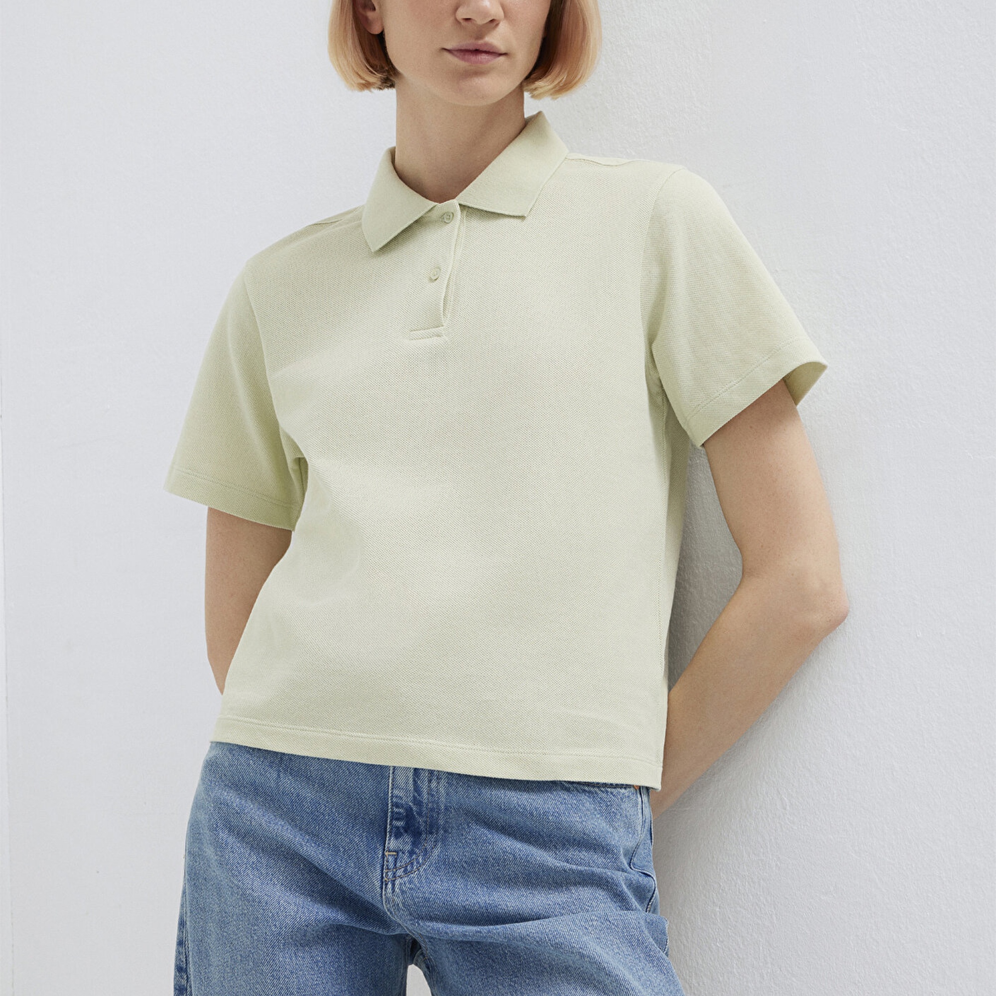 Mavi Yeşil Polo Tişört Regular Fit / Normal Kesim 1613714-71677