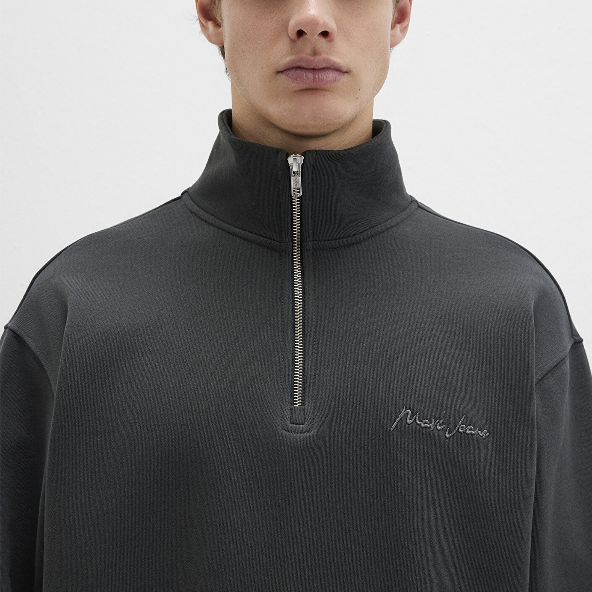 Mavi Mavi Jeans Baskılı Antrasit  Sweatshirt 0S10555-70092