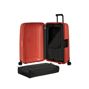  Samsonite Kırmızı Essens-Spinner 4 Tekerlekli Büyük Boy Valiz 75cm