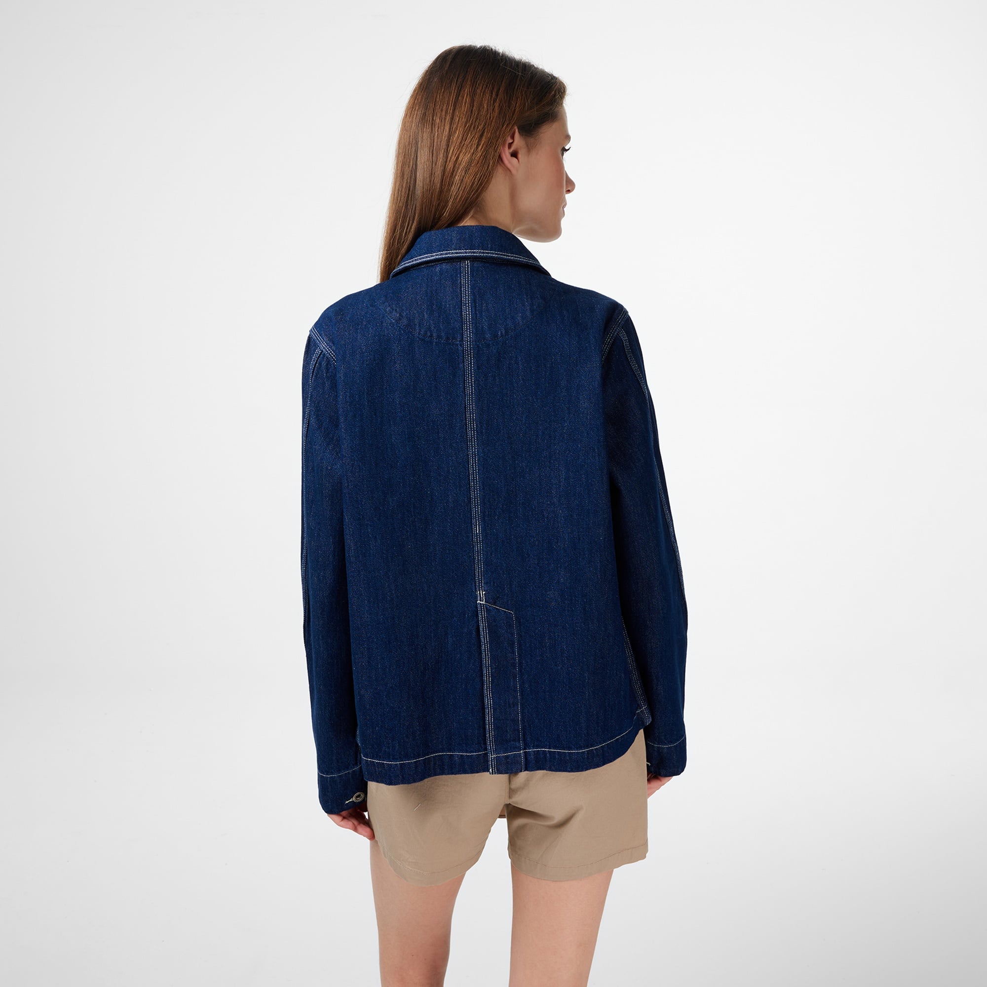 Converse  Chaqueta Denim Kadın Mavi Ceket