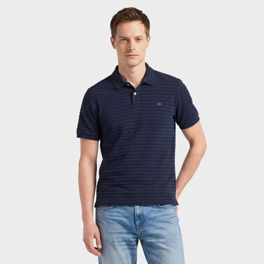  GANT Erkek Lacivert Regular Fit Polo