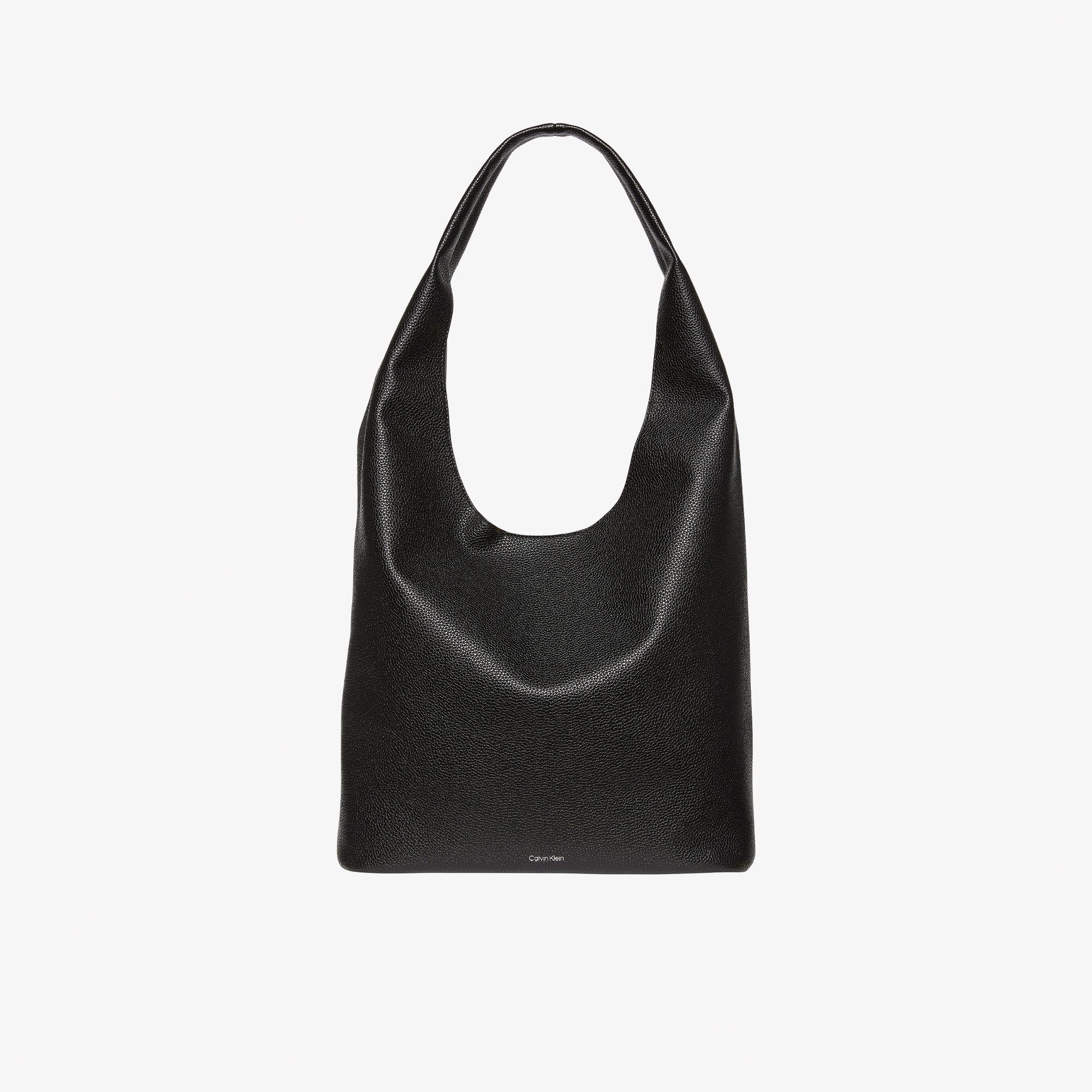 Calvin Klein Slouchy Pebble Medium Kadın Siyah Omuz Çantası