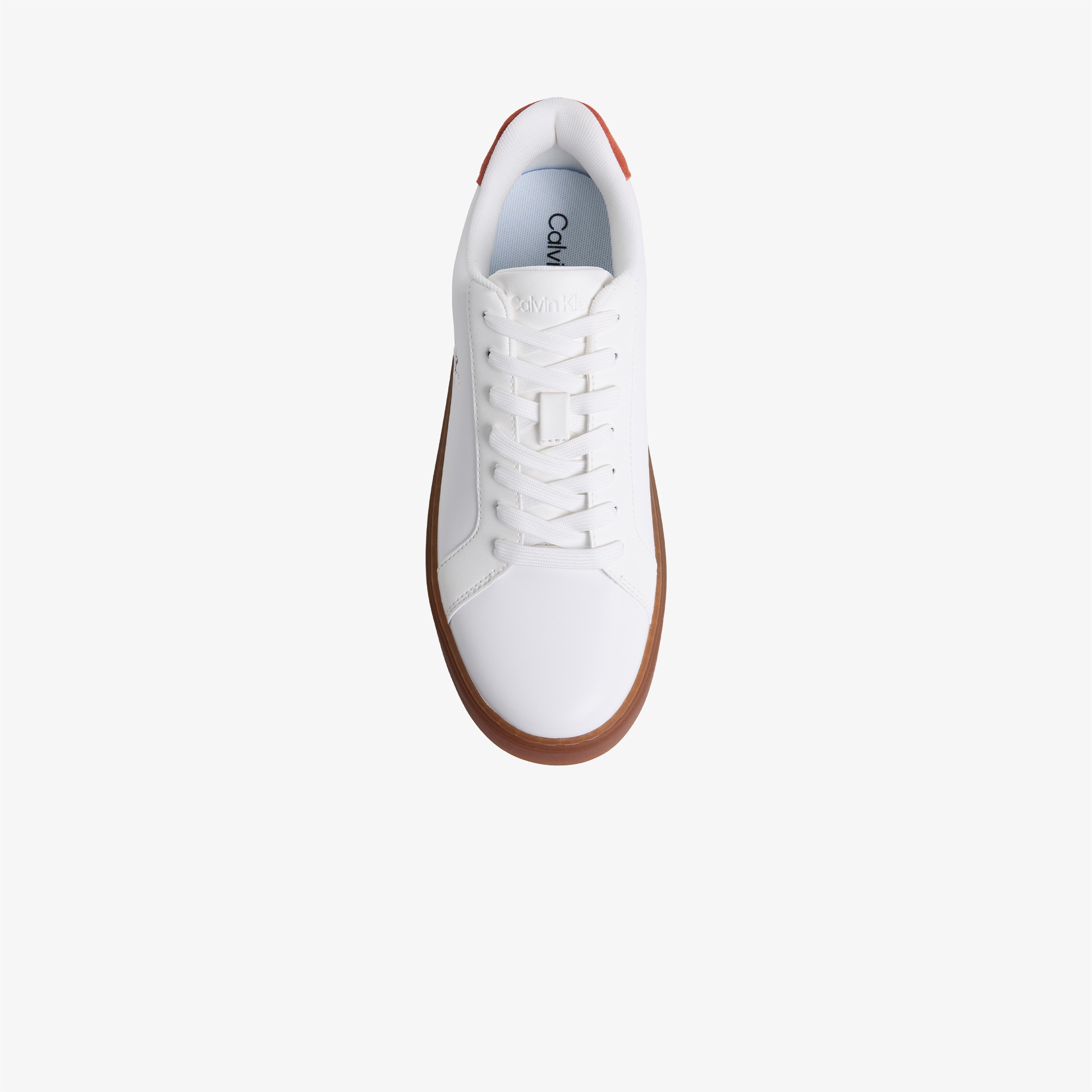 Calvin Klein Classic Cupsole Laceup Erkek Beyaz Sneaker