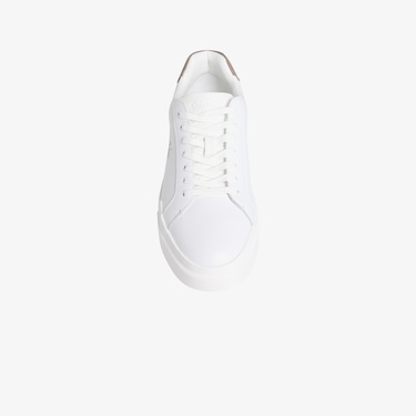  Calvin Klein Chunky Cupsole Laceup Erkek Beyaz Sneaker
