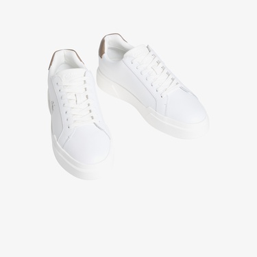  Calvin Klein Chunky Cupsole Laceup Erkek Beyaz Sneaker