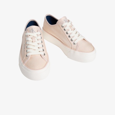  Calvin Klein Vulc Laceup Ripst Kadın Pembe Sneaker