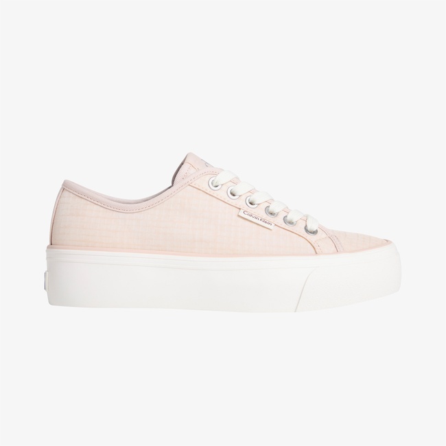  Calvin Klein Vulc Laceup Ripst Kadın Pembe Sneaker