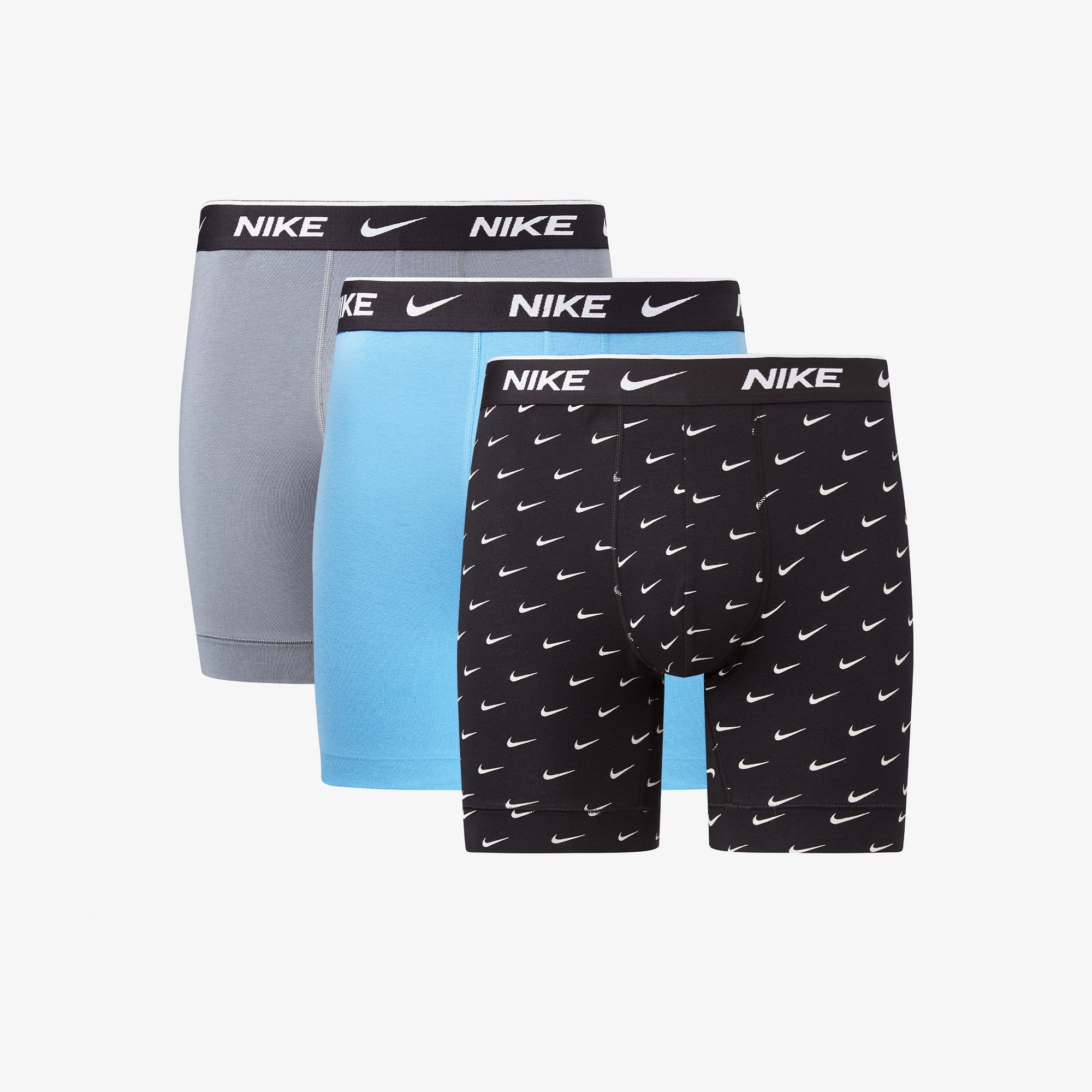 Nike Brief 3'lü Erkek Renkli Boxer