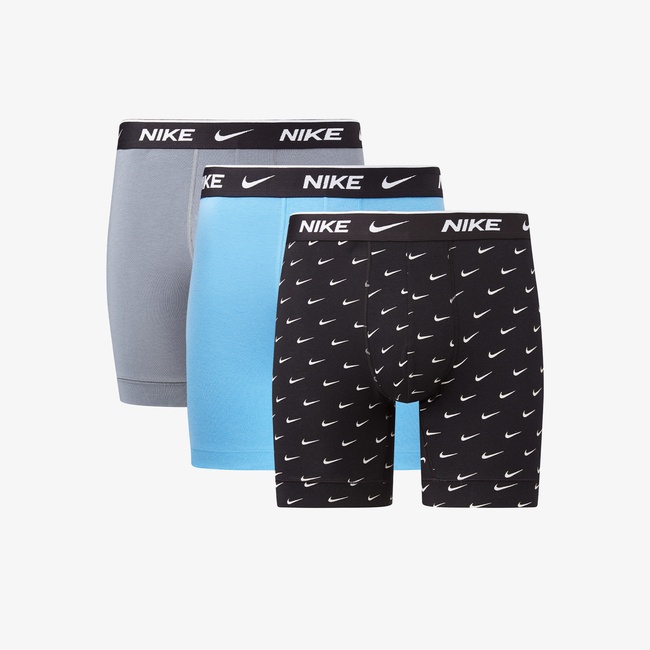  Nike Brief 3'lü Erkek Renkli Boxer