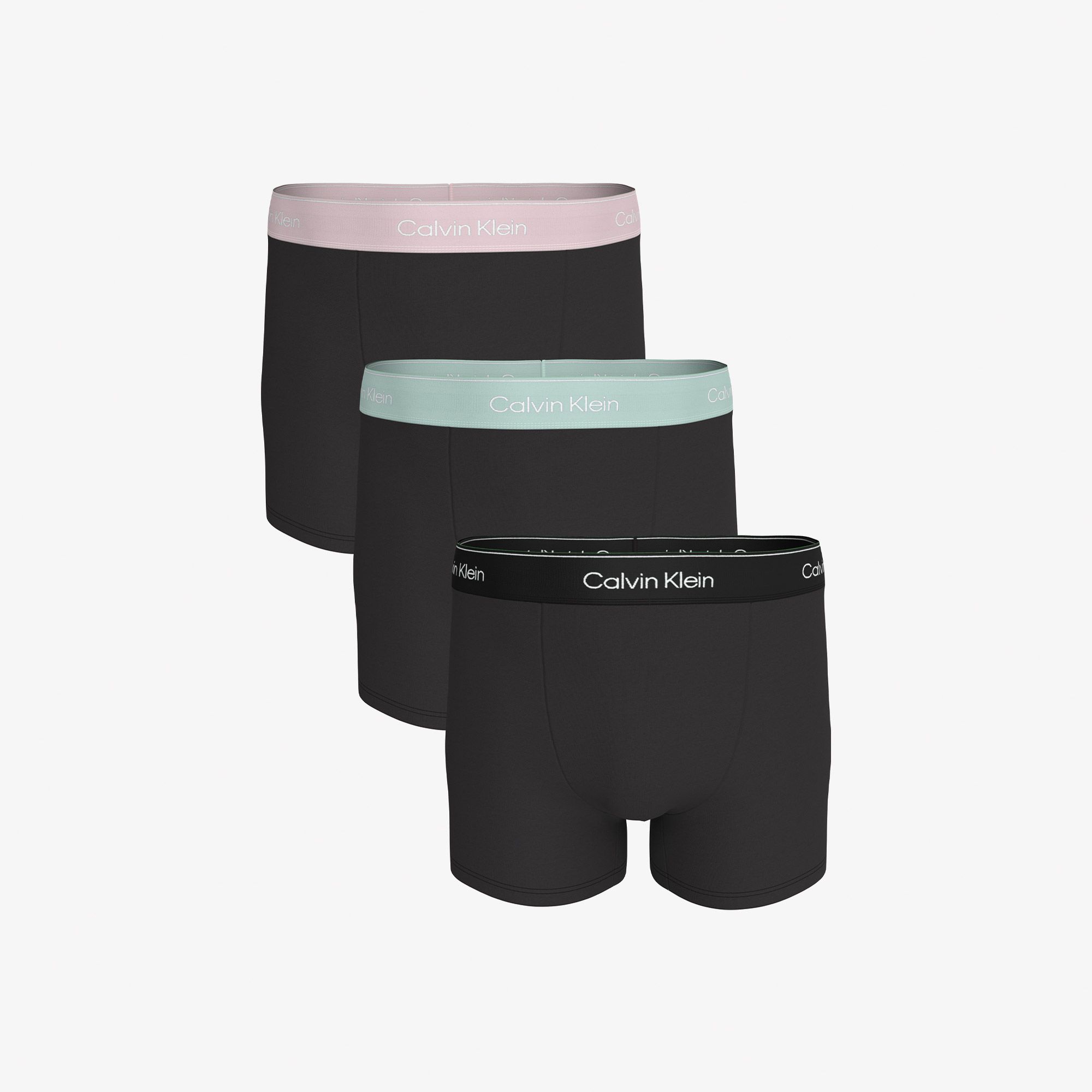  Calvin Klein Relaxed Fit Trunk 3'lü Erkek Siyah Boxer
